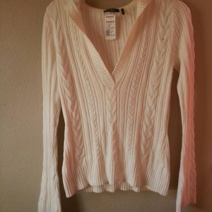 Cream color sweater