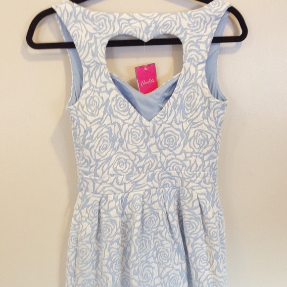 🔅SOLD🔅 Blue Sweetheart Dress - Picture 2 of 3