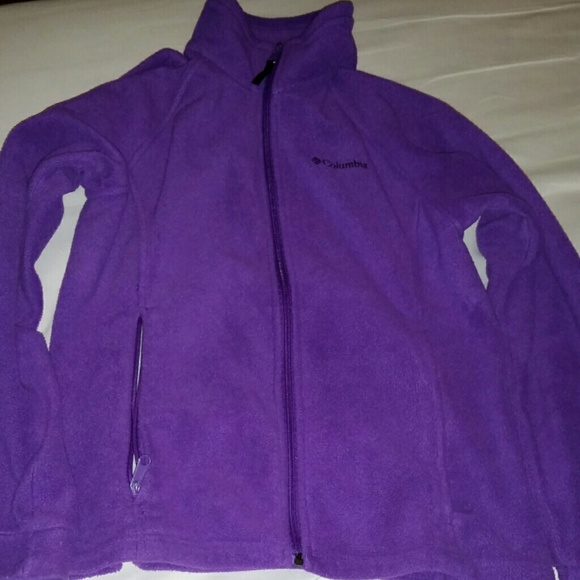 Purple fleece columbia