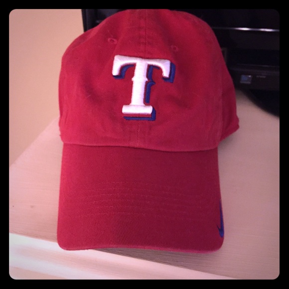 Texas Rangers Nike adjustable baseball hat