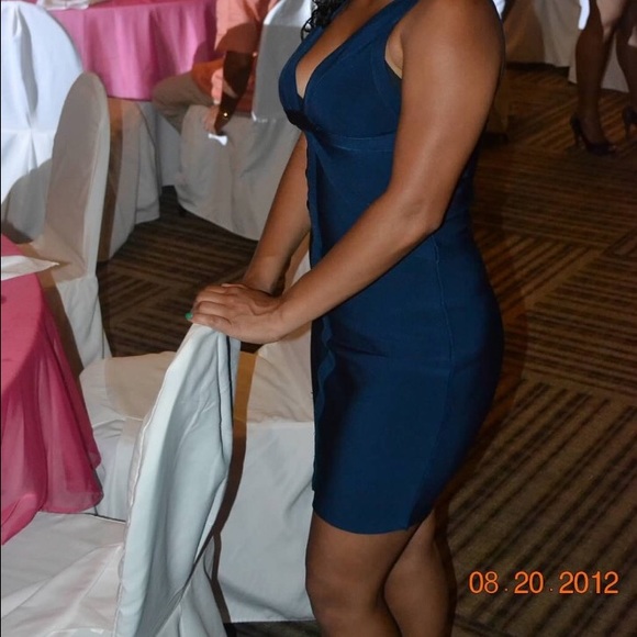 Navy blue dress