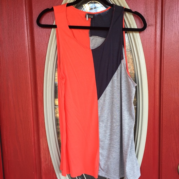 Geometric shape tank top