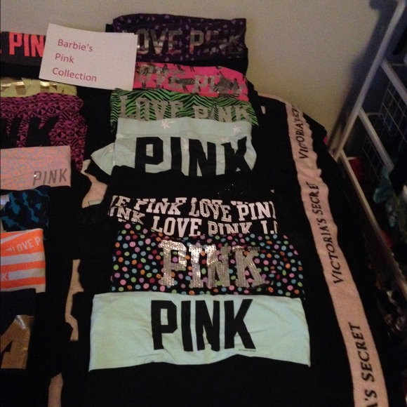 my personal pink yoga pants collection - Picture 2 of 3