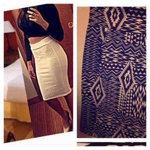 Two high waist skirts