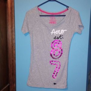 Aeropostale Gray Shirt