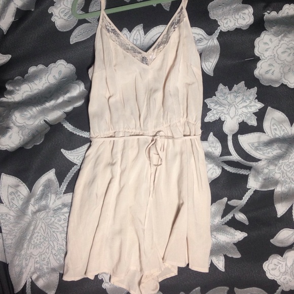 Tan Romper