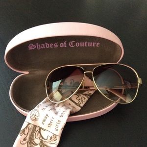 Juicy couture aviator sunglasses