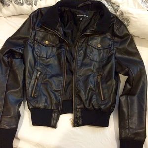 leather jacket