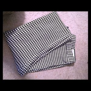 Checkered dress pants