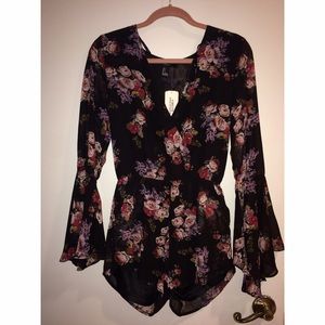 Floral Romper