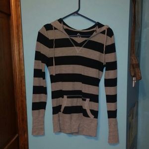 Gray and Black Shirt