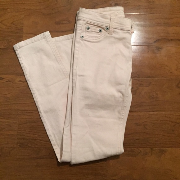 Nude Colored Skinny Jeans