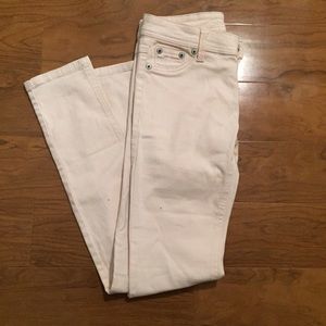 Nude Colored Skinny Jeans