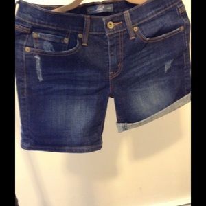 Levi's denim shorts