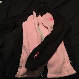 Pink and Black fleece
