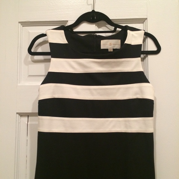 Julie Brown Dresses - FINAL MARKDOWN: Black and White Striped Dress Julie Brown Dresses - FINAL MARKDOWN: Black and White Striped Dress
