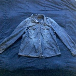 Denim Button Up Shirt