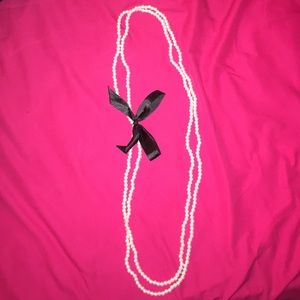 Pearl beaded necklace