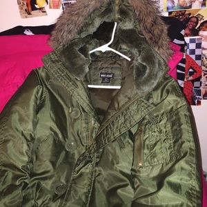 Army green Winter jacket