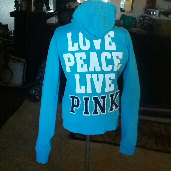 Victoria Secret zipper sweat jacket - Picture 2 of 2