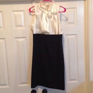 Black and white dress