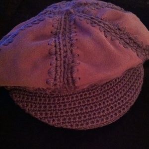 Purple Swede / crochet HAT 👒 OBO