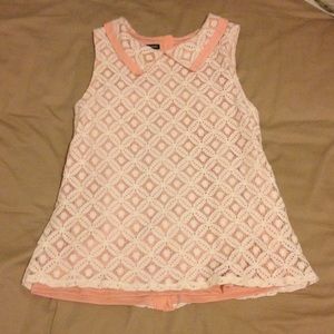 Maurice's baby doll sleeveless blouse