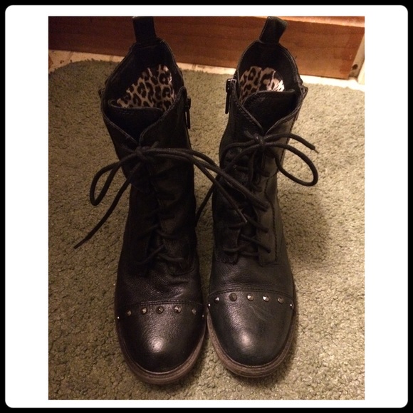 Lucky Brand Shoes - Lucky Brand Combat Boots