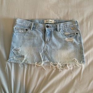 Abercrombie denim skirt