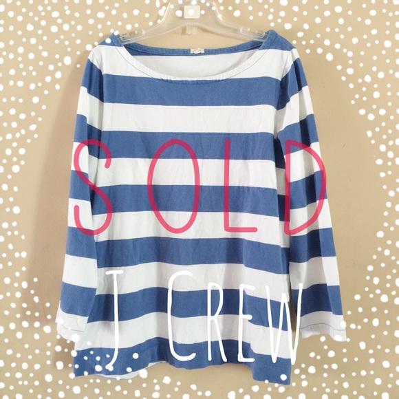 SOLD J. Crew Striped Top