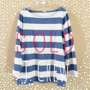 SOLD J. Crew Striped Top