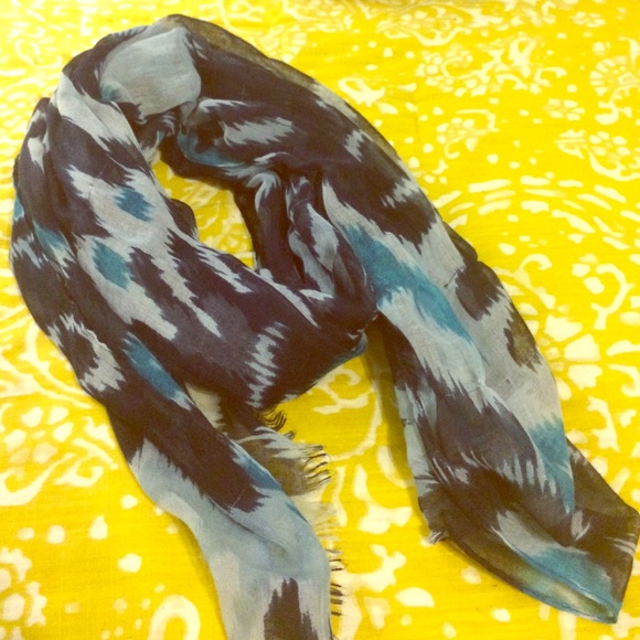 Blue Scarf