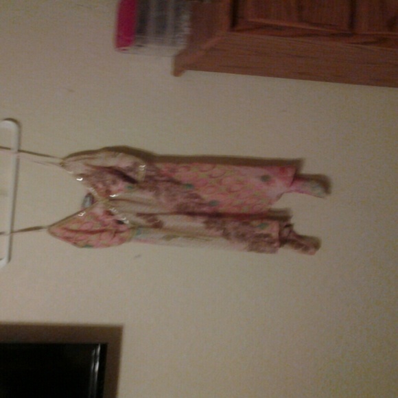 Rave pink and brown classy shirt
