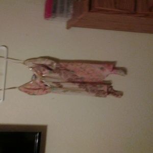 Rave pink and brown classy shirt