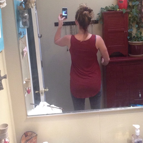 Zenana Flowy shirt with long back - Picture 3 of 4