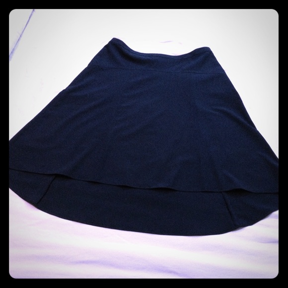 Navy Ann Taylor Skirt