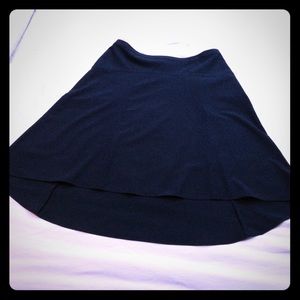 Navy Ann Taylor Skirt