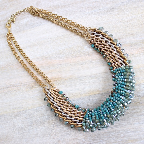 Cleopatra Necklace in Turquoise - Picture 2 of 3
