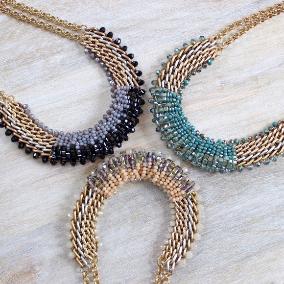 Cleopatra Necklace in Turquoise - Picture 3 of 3