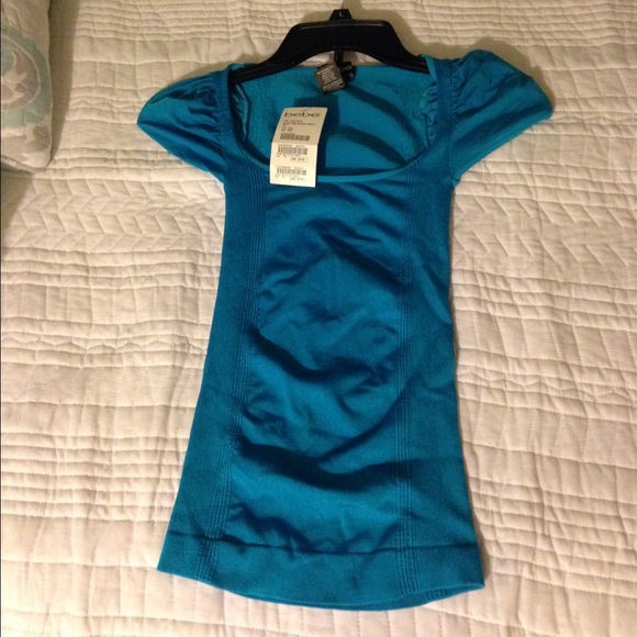 Blue bebe top