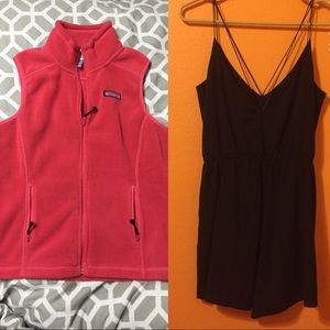 V.V Vest and U.O Romper