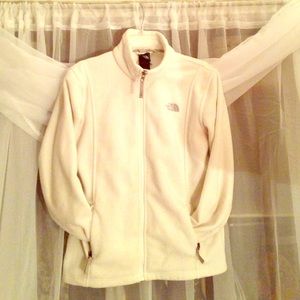 White Northface Jacket