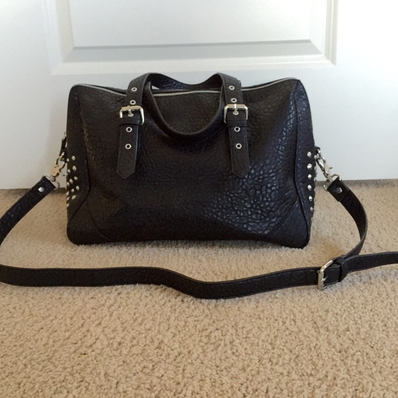 Zara Studded Black Bag