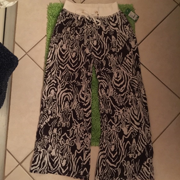 Lilly Pulitzer linen beach pants size XS! NWT!