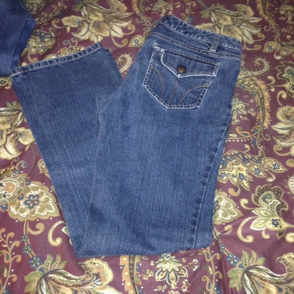 Slim boot cut jeans