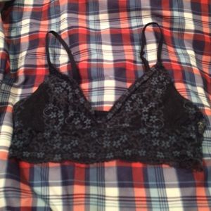 navy bralette