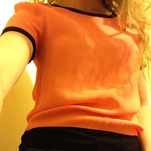 Eight Sixty Peach Going Out Top