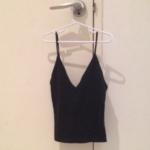 Brandy Melville black crop top