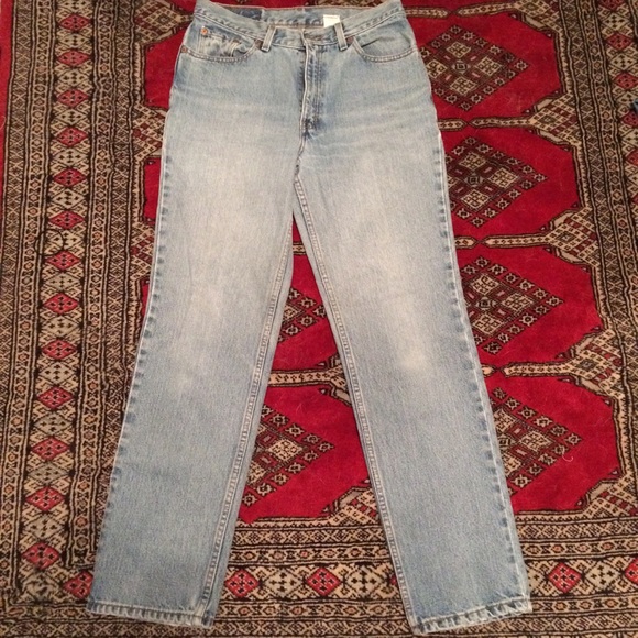 Straight leg 80's Vintage Levi's jeans