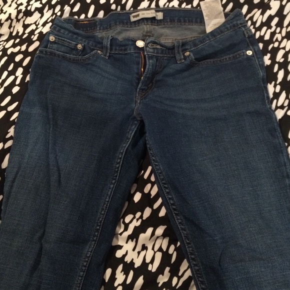 Levi's superlow cut skinny jeans